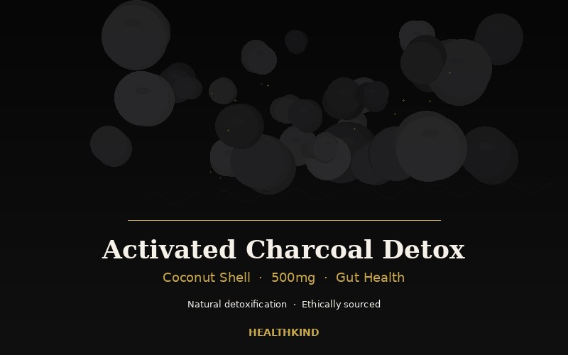 Activated Charcoal Detox Capsules